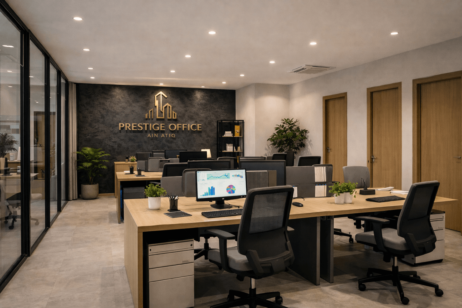 Espace coworking PRESTIGE OFFICE Maroc